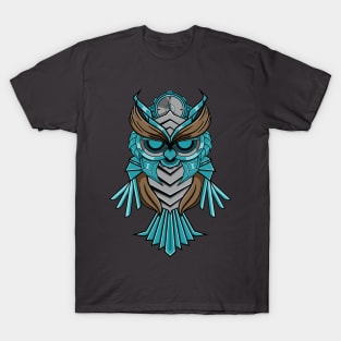 Steel Clock Owl T-Shirt
